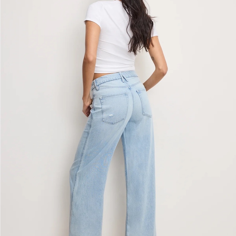 Good Skate Wide Leg Crop Jeans sz 2/26 - Picture 3 of 5